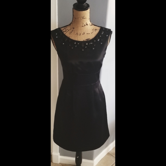 NWT Ann Taylor Little Black Dress Sleeveless Sz 2 - Picture 7 of 14